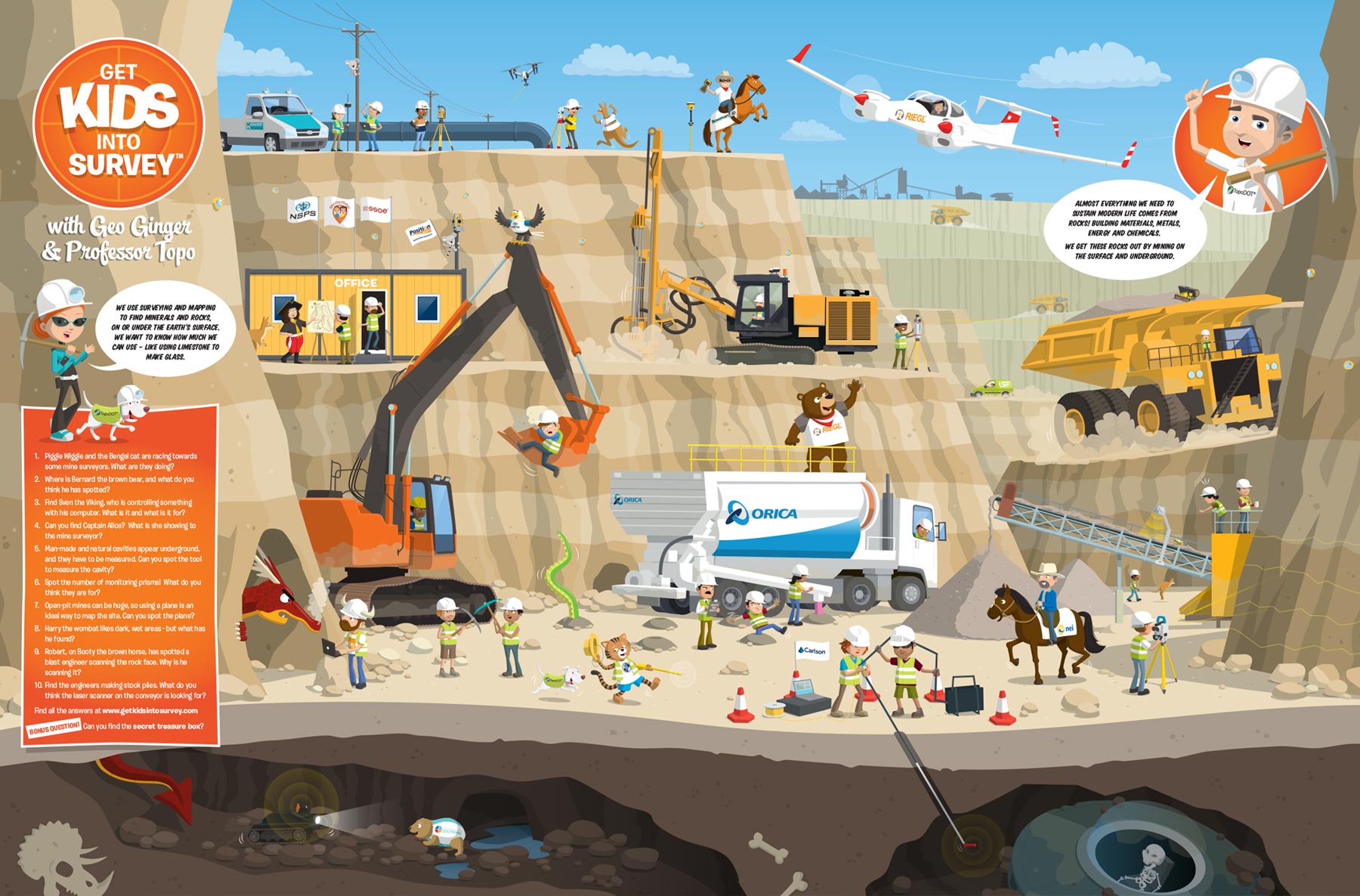 ‘Mining’ poster Q&A Elaine Ball Ltd